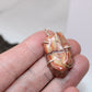 Unique Sterling Silver Stone Pendant Handmade Design JASPER Geometric Design