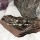 Sterling Silver Dangle Drop Earrings Black Tourmaline and Labradorite